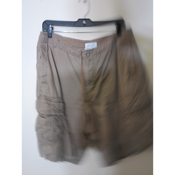 Nike Other - Nike Cargo Shorts Mens 35 Tan Khaki Vtg Inspo Rugged Gorpcore Utility Pockets